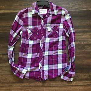 Purple Aero Flannel💜💚